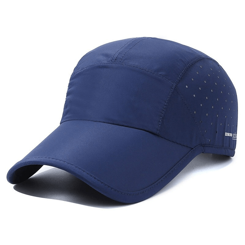 Navy blue waterproof breathable adjustable baseball cap for outdoor sports SF1365